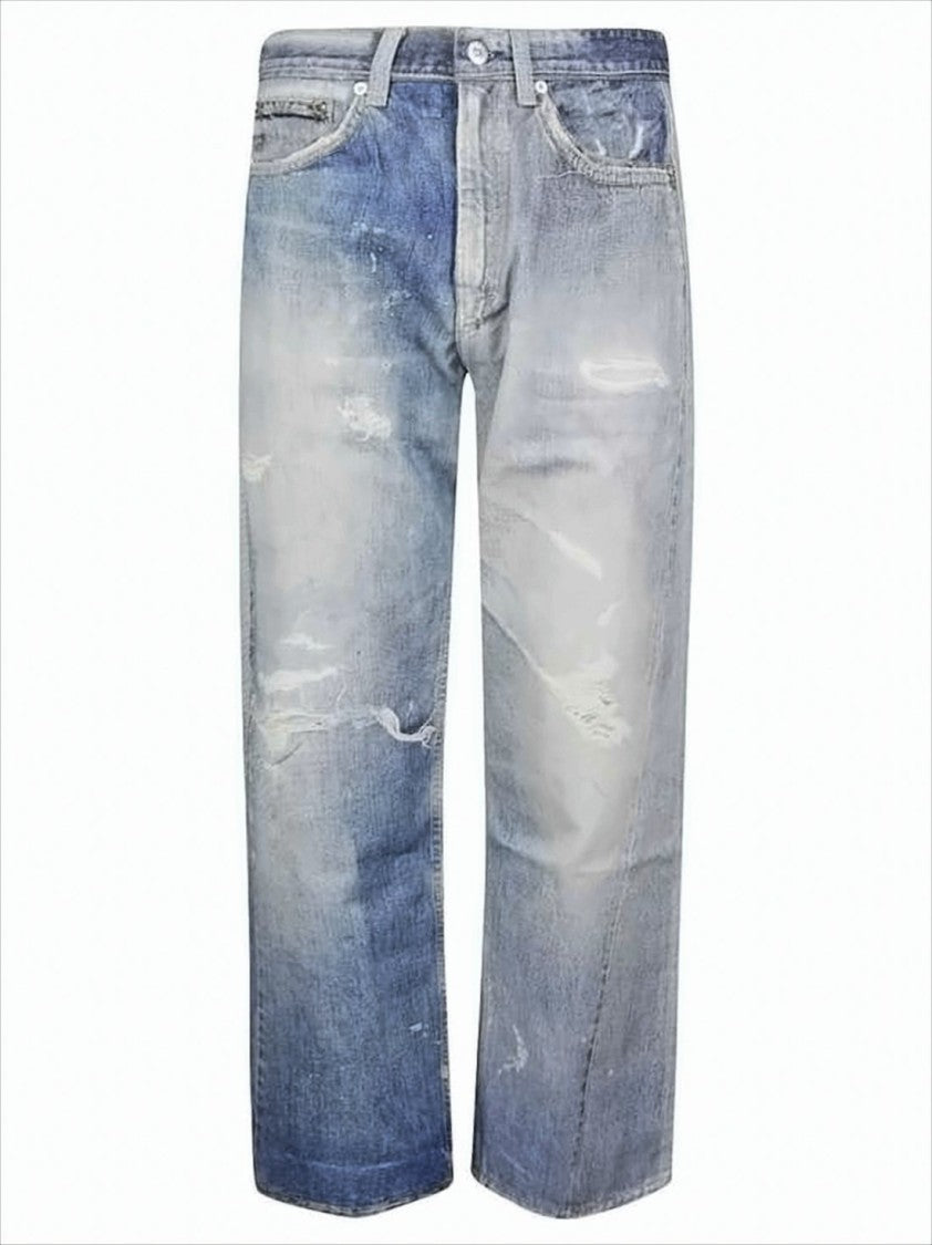 Our Legacy Faded Blue Denim Pants