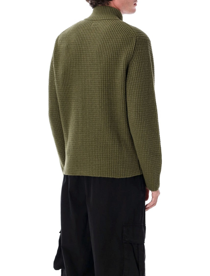 C.P. Company Cardigan Zip Waffle Knit