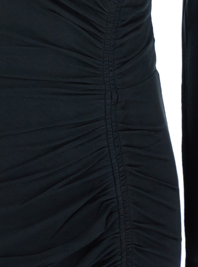 Isabel Marant Étoile Fitted Black Midi Dress