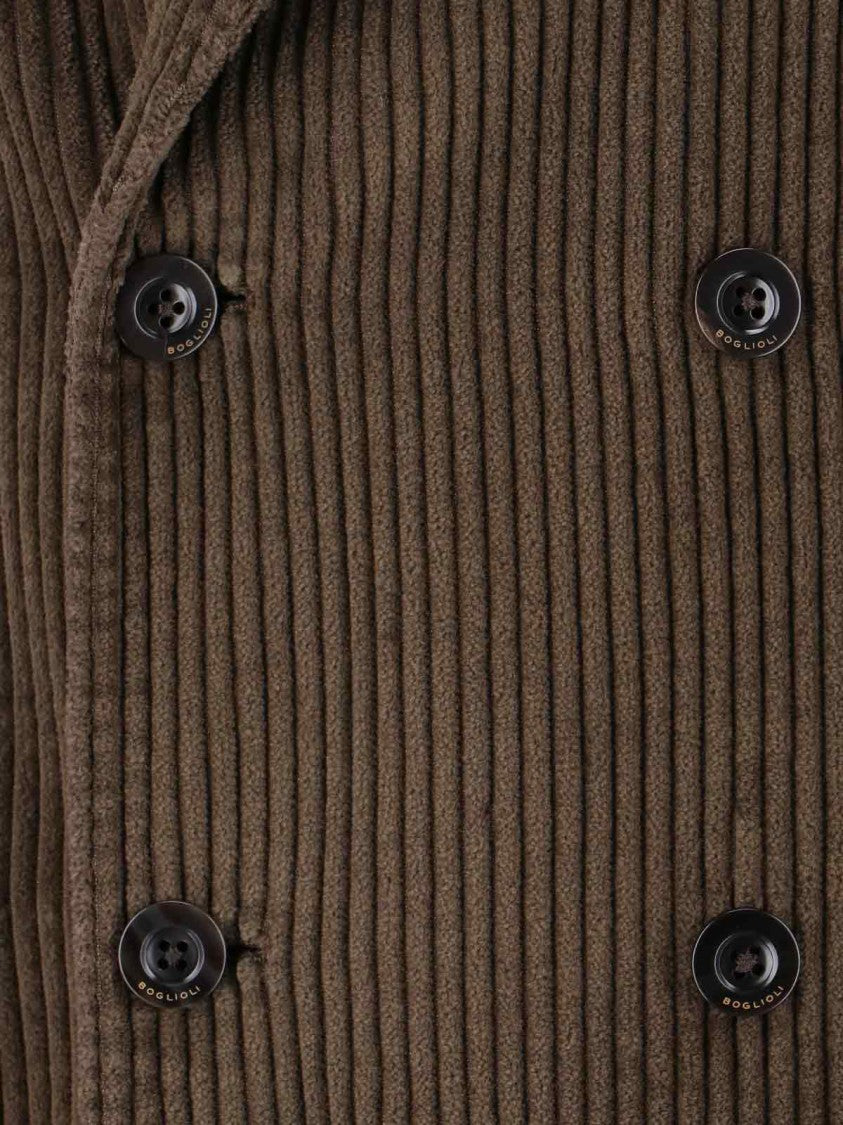 Boglioli Corduroy Blazer – Brown