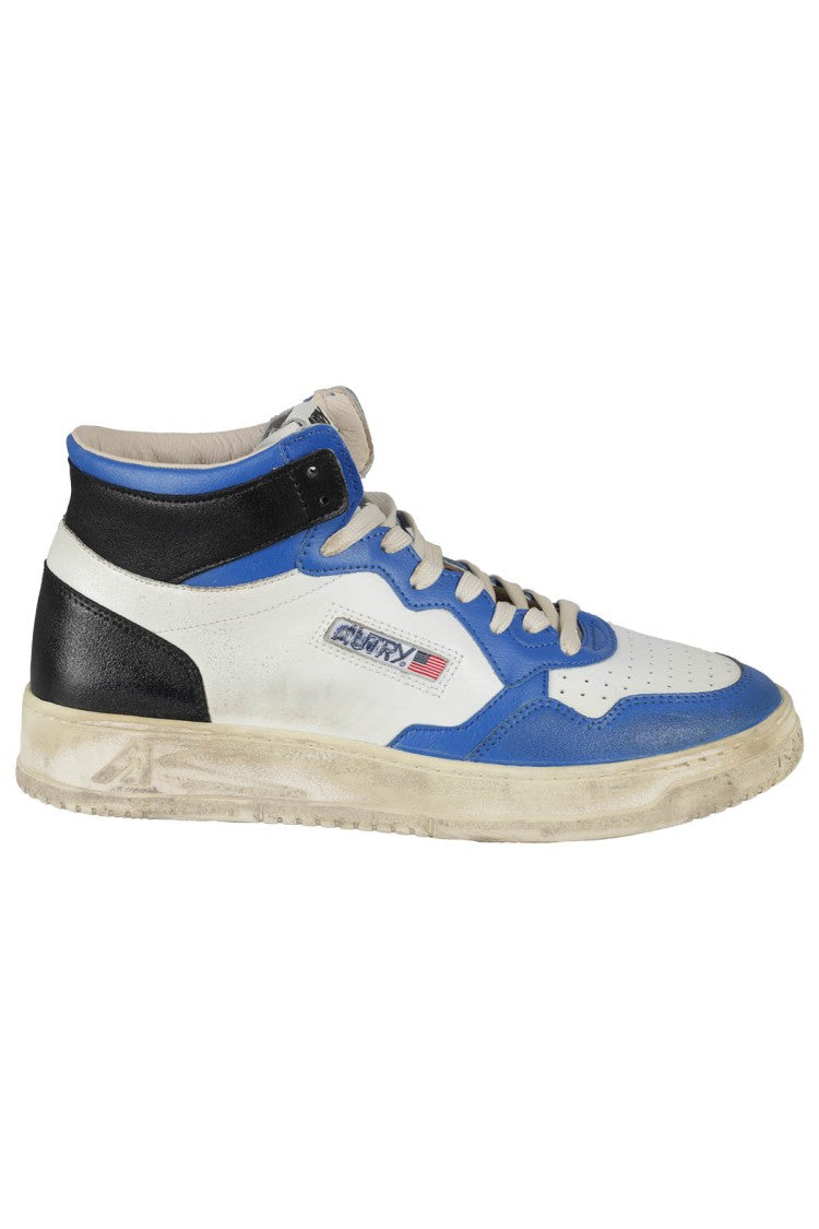 Autry Sup Vint Mid High-Top Sneakers