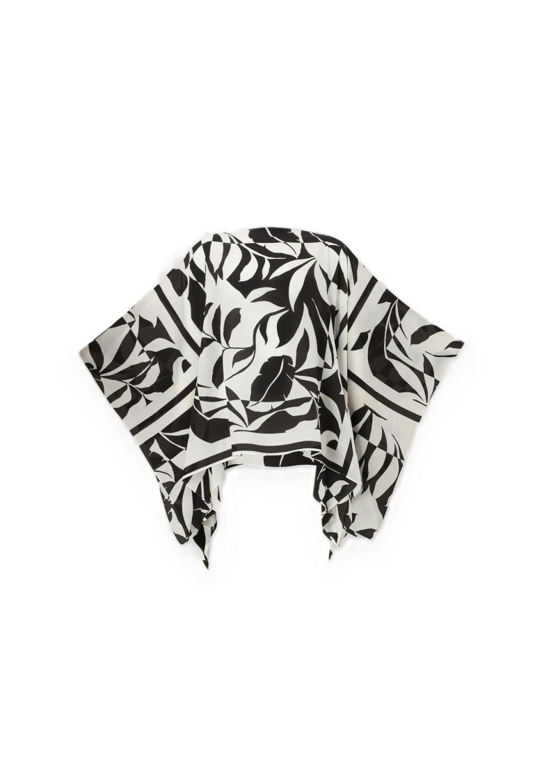 Max Mara Asymmetrical Hem Tunic With Flowing Sleeves