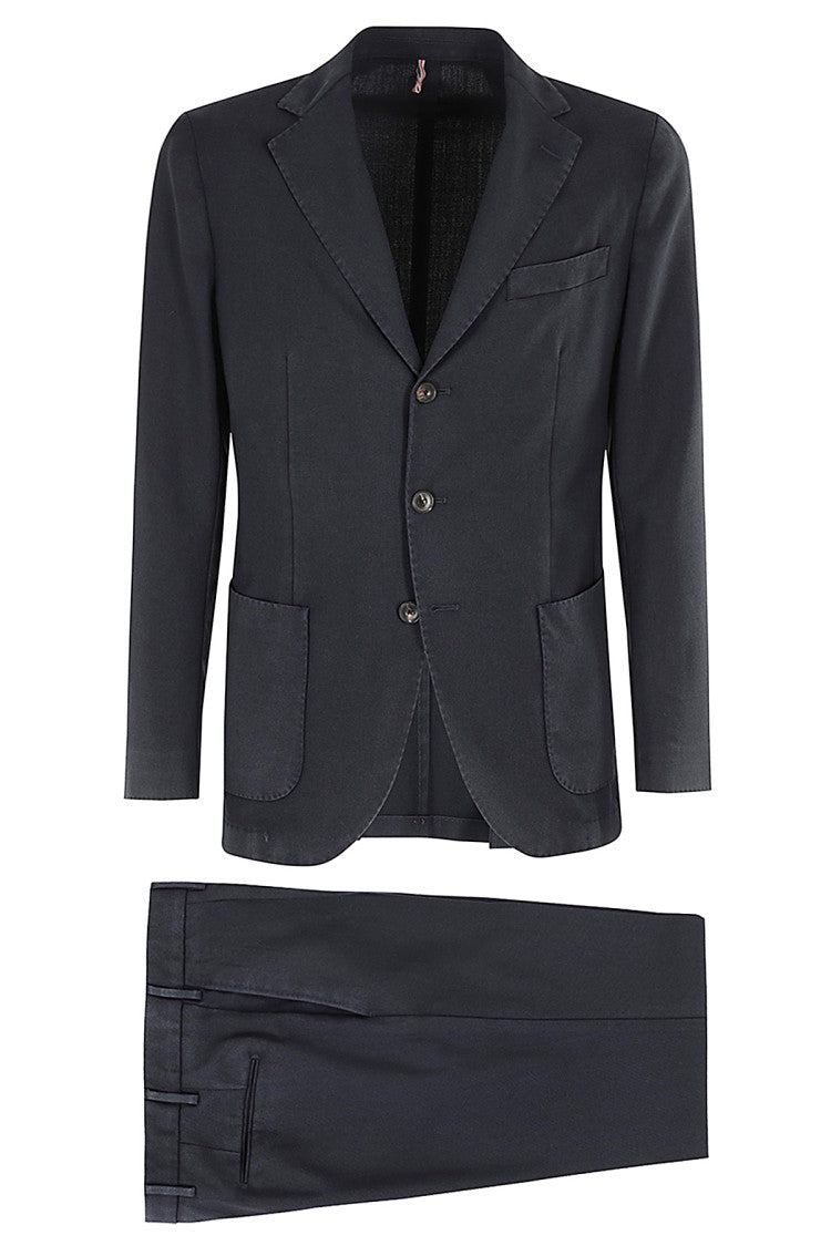 Santaniello Washed Wool Suit