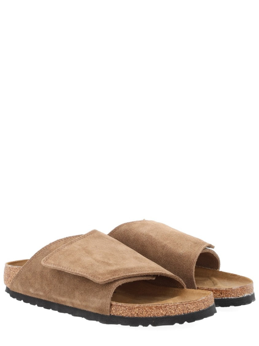 Birkenstock Solana Broad Suede Cork Sandals