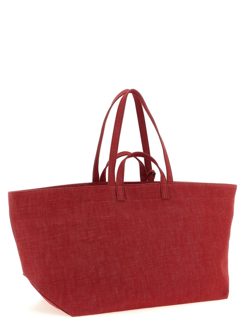 A.P.C. 'Le Drummer Toile' Large Shopping Bag