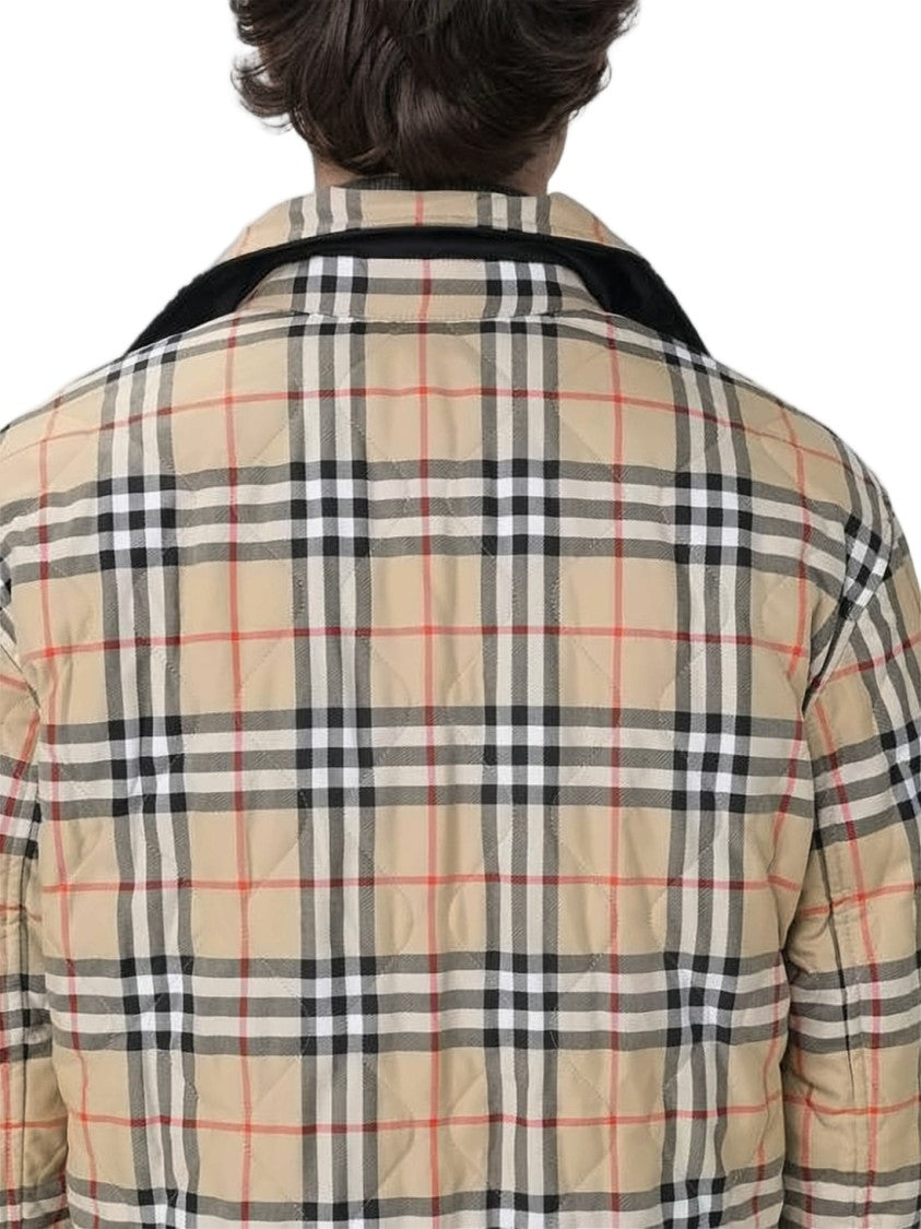 Burberry Reversible Quilted Jacket With Diamond Stitching