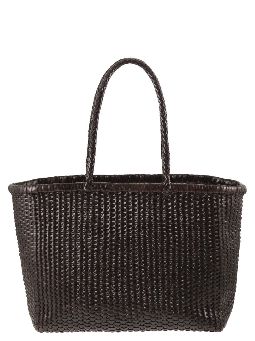 Dragon Weave - Braided Leather Bag L