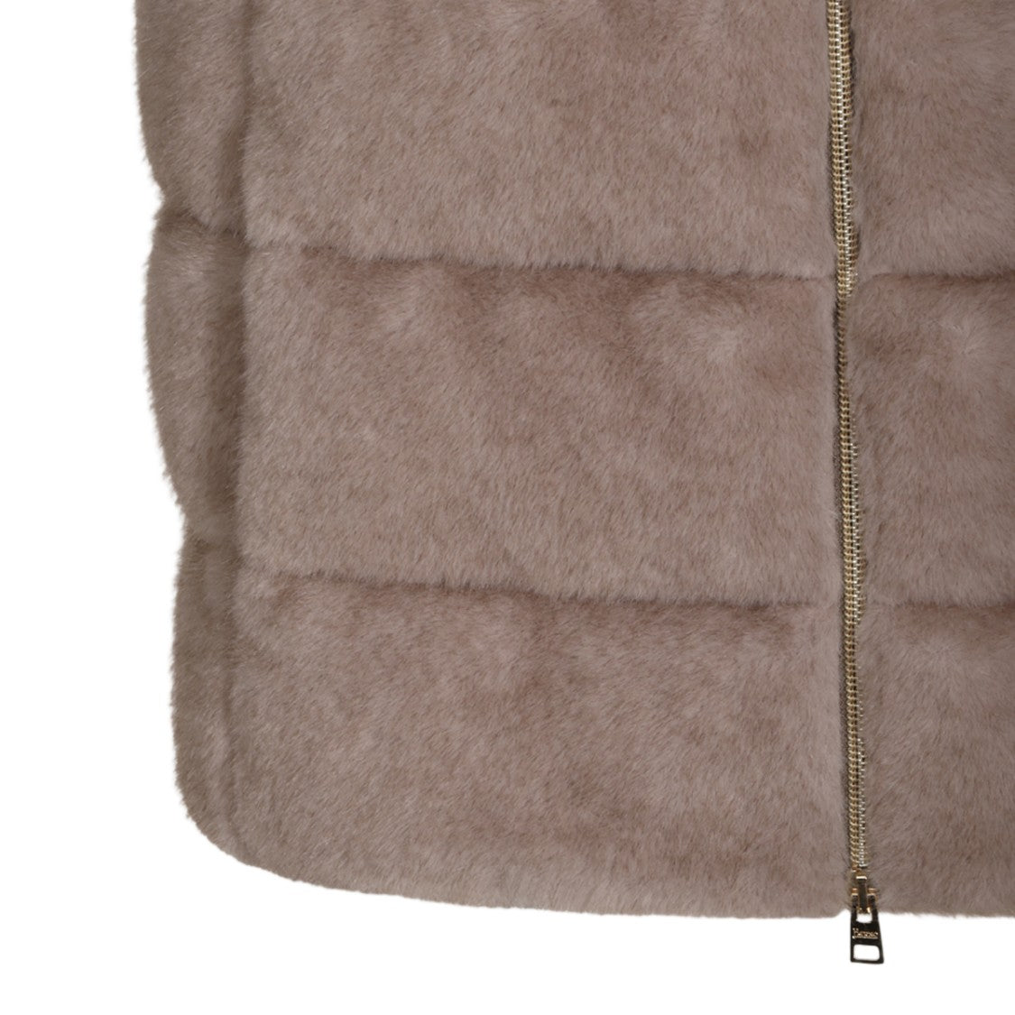 Herno Sleeveless High-Collar Quilted Down Jacket