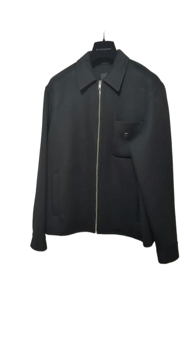 Givenchy Tailored Black Jacket With Zip Closure
