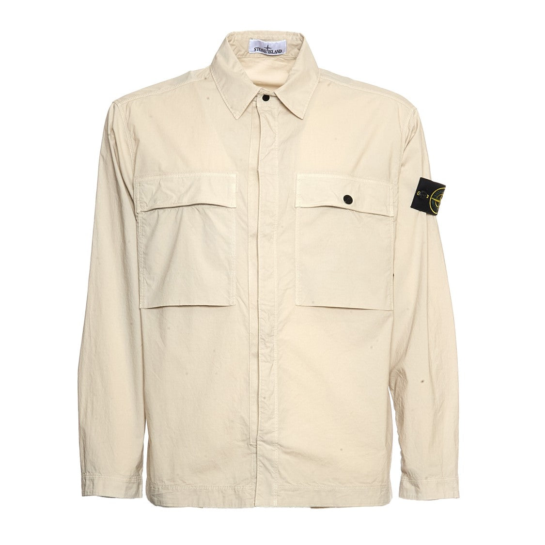 Stone Island Tawny Overshirt With Classic Design