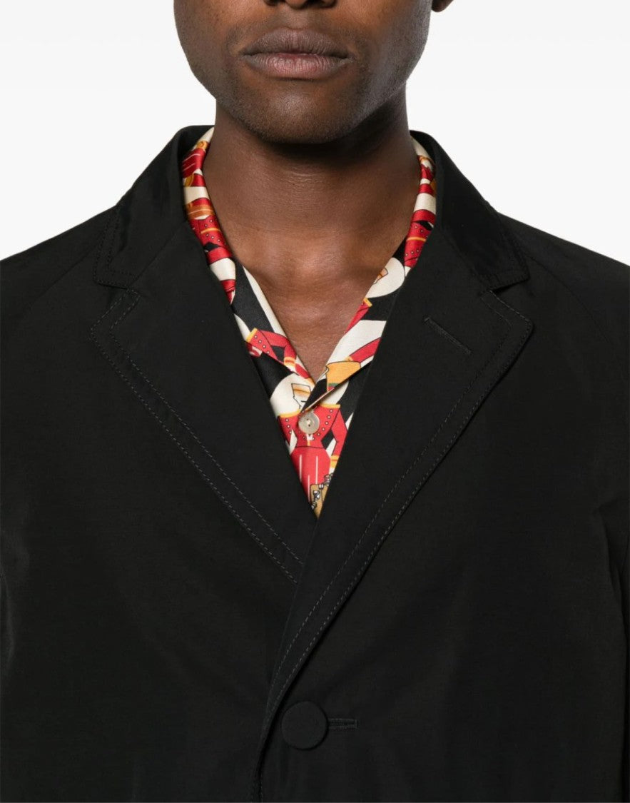 Gucci Single-Breasted Cotton Poplin Coat