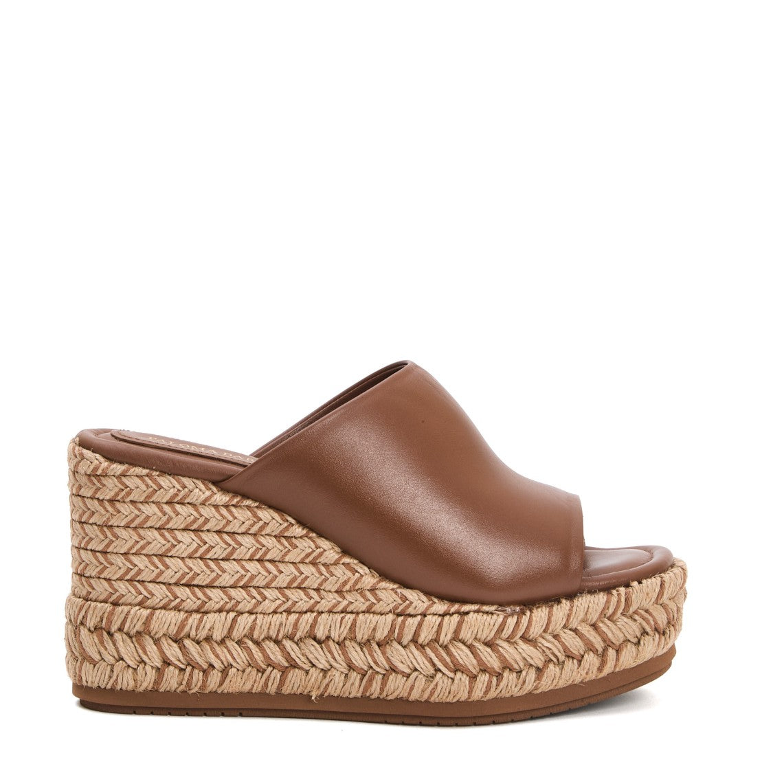 Paloma Barceló Leather Rope Wedge Slipper