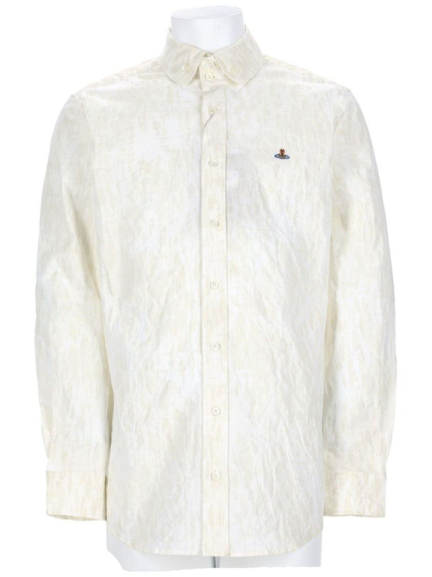 Vivienne Westwood Krall Jacquard Pattern Rounded Shirt