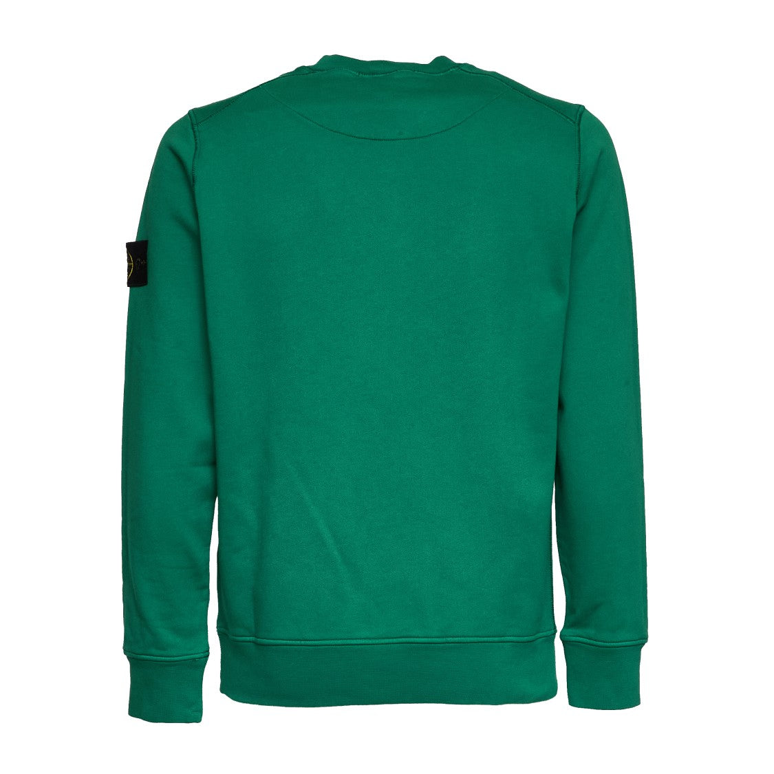 Stone Island Garment Dyed Organic Cotton Crewneck Sweatshirt