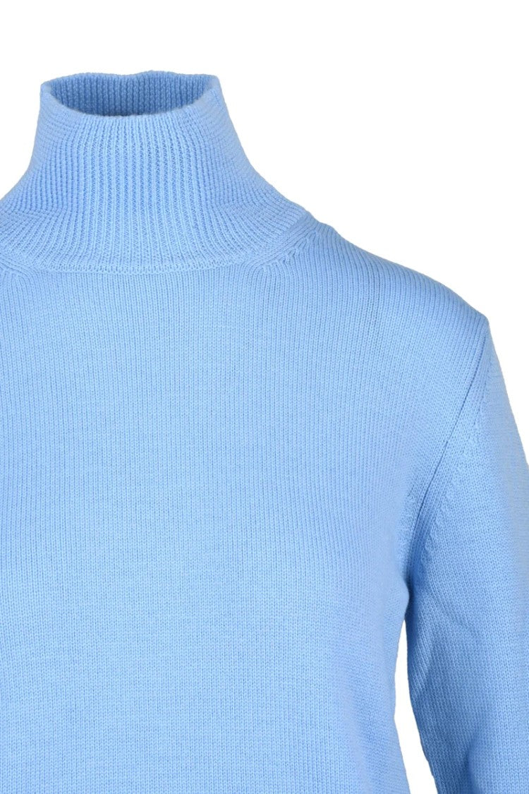 Ballantyne Turtleneck Sweater - Light Blue