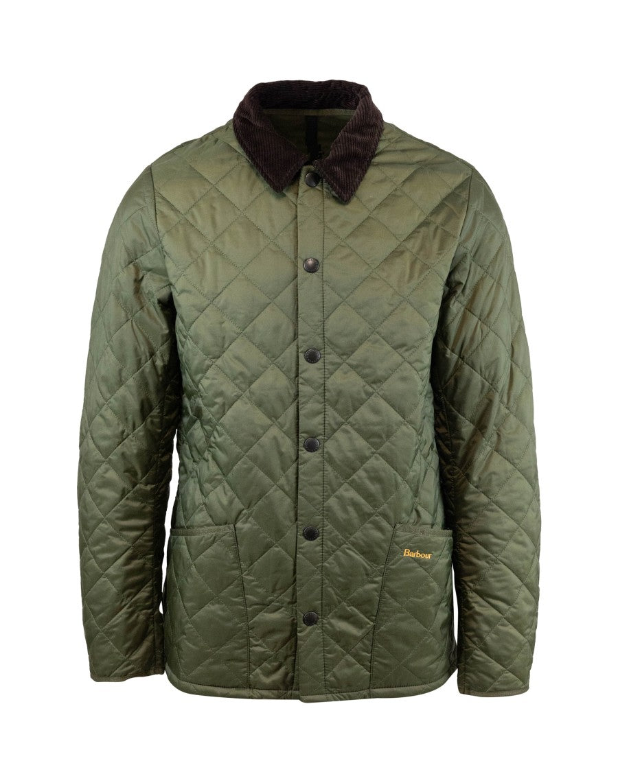 Barbour Liddesdale Olive Green Quilted Jacket
