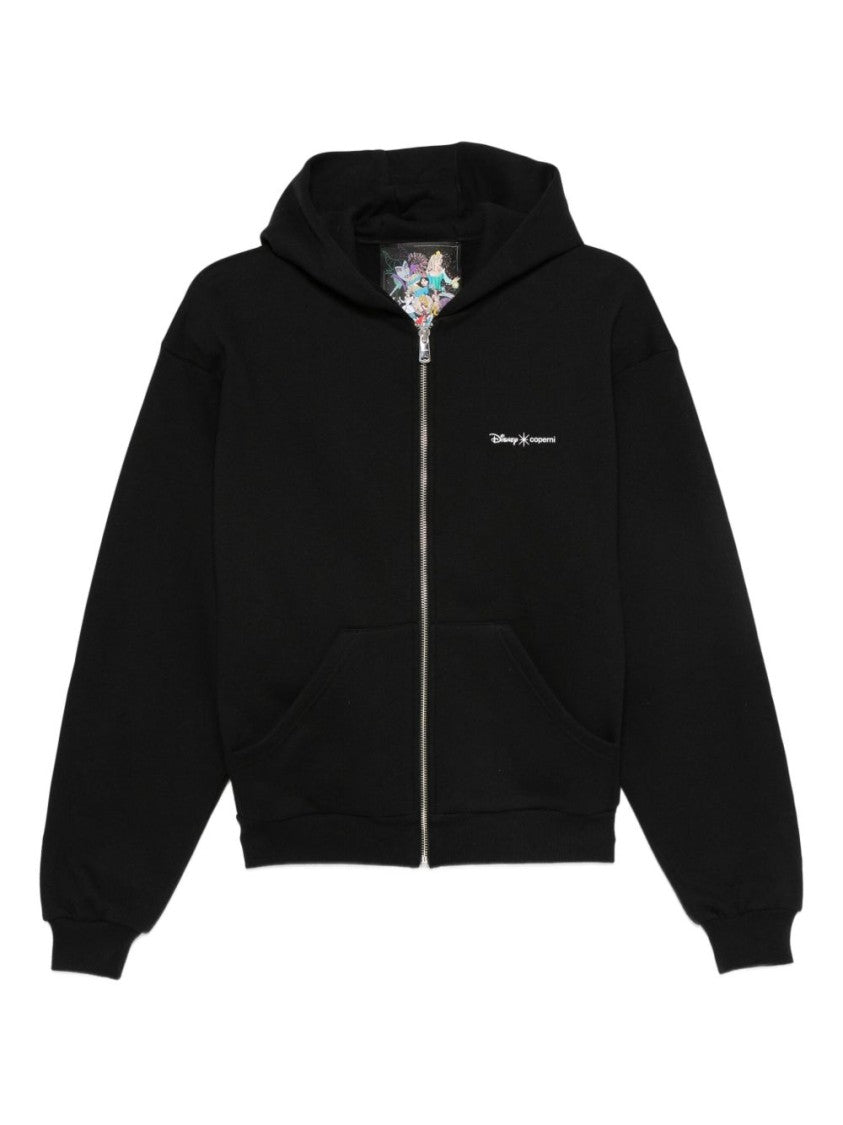 Coperni Maleficent-Designed Zip-Up Hoodie With Horned Hood