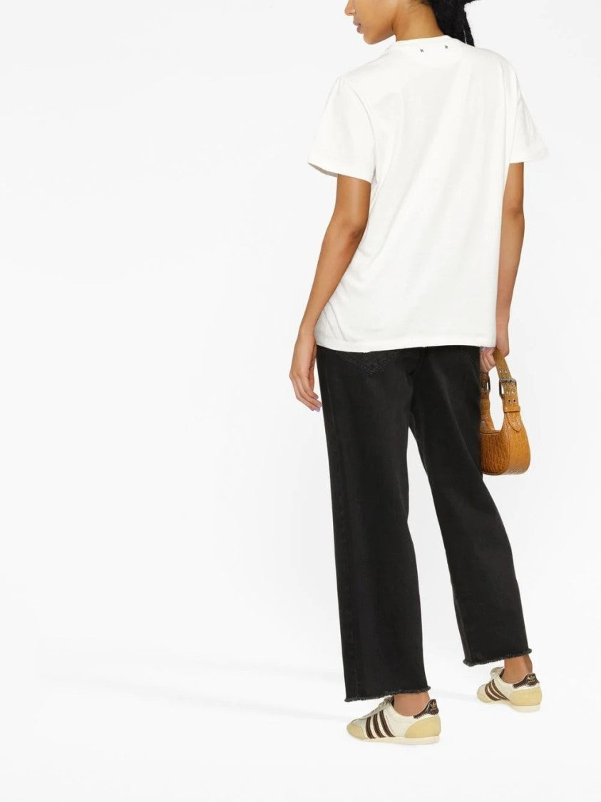Golden Goose Regular-Fit White Cotton T-Shirt