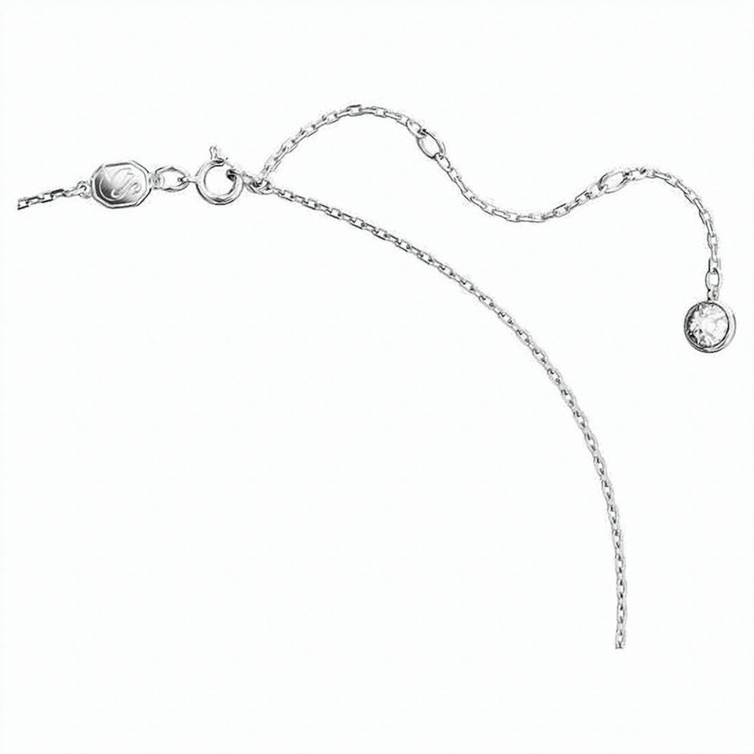 Swarovski Swan-Shaped Crystal Pendant Necklace