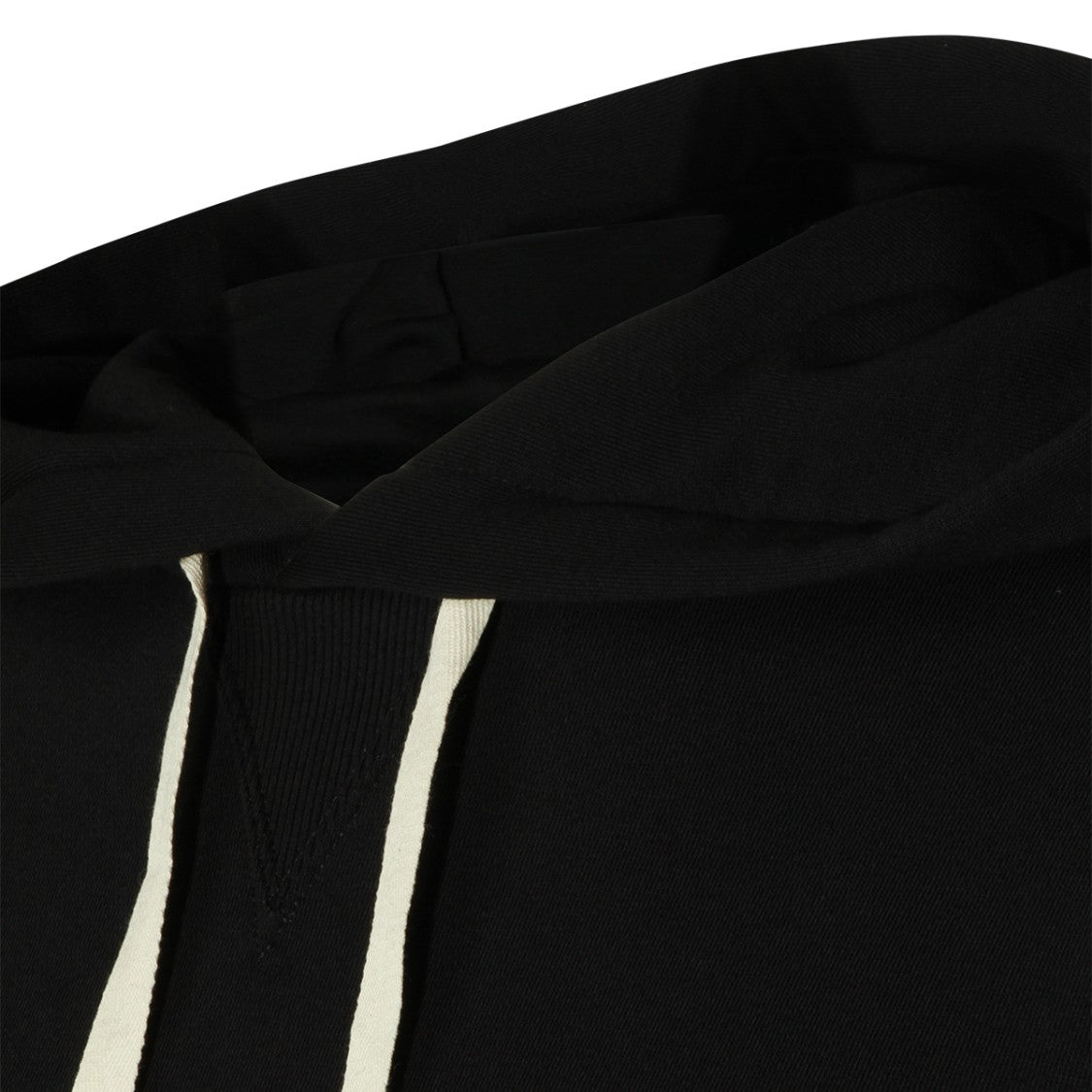Jil Sander Cotton Sweatshirt With Contrasting Drawstrings And Minimalist Logo