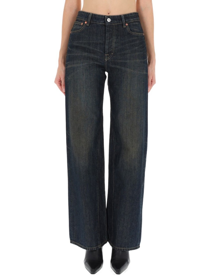 Our Legacy Wide-Leg Denim Jeans With Classic Five-Pocket Design