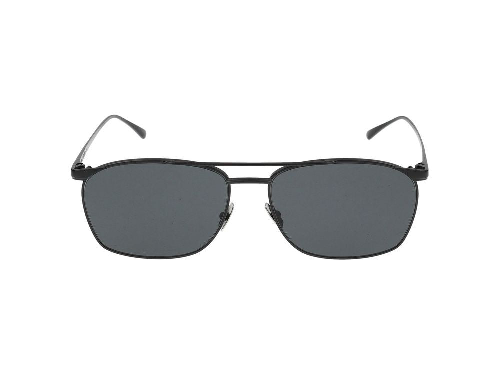 Saint Laurent Black Sl 796 Vincent Double-Bridge Square Sunglasses
