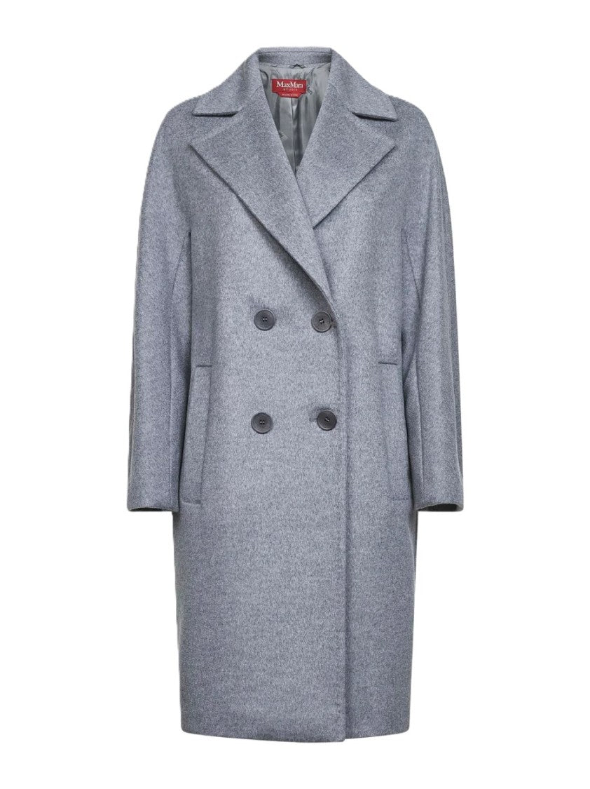 Max Mara Knee-Length Virgin Wool Coat