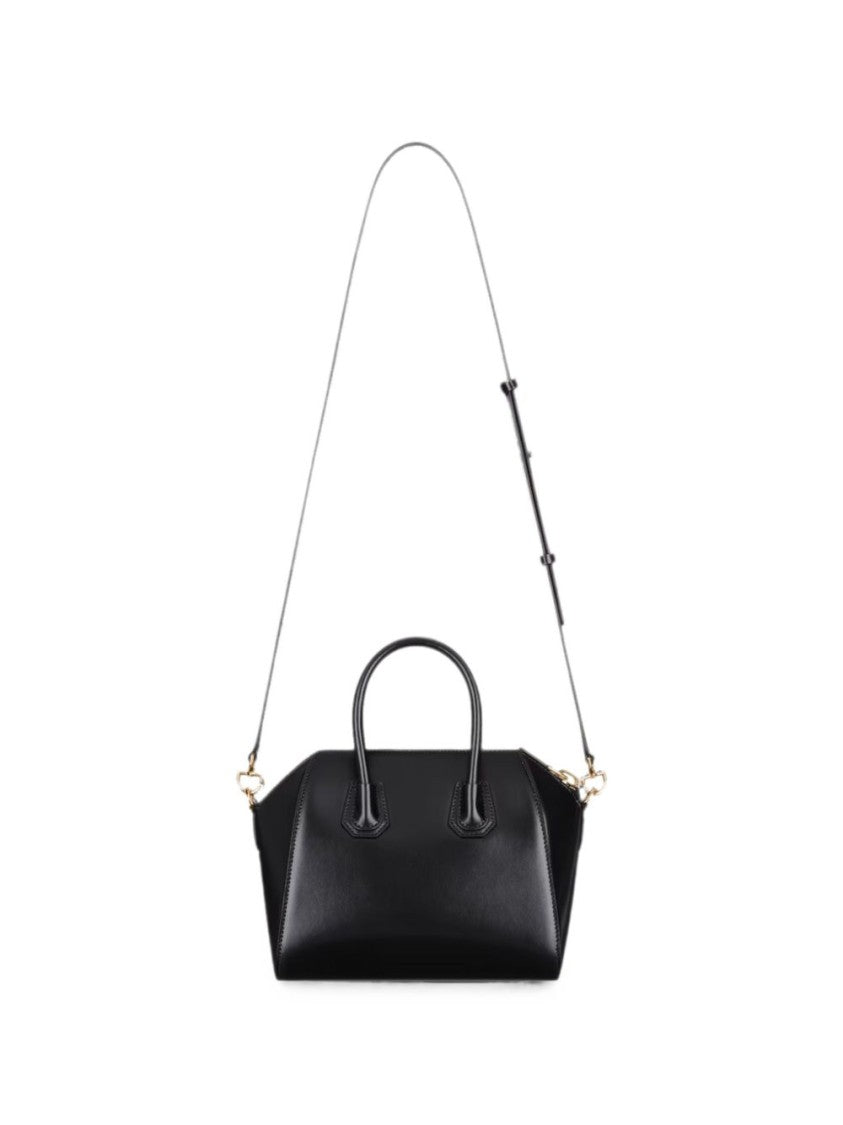 Givenchy Trapezoidal Gold-Tone Handbag