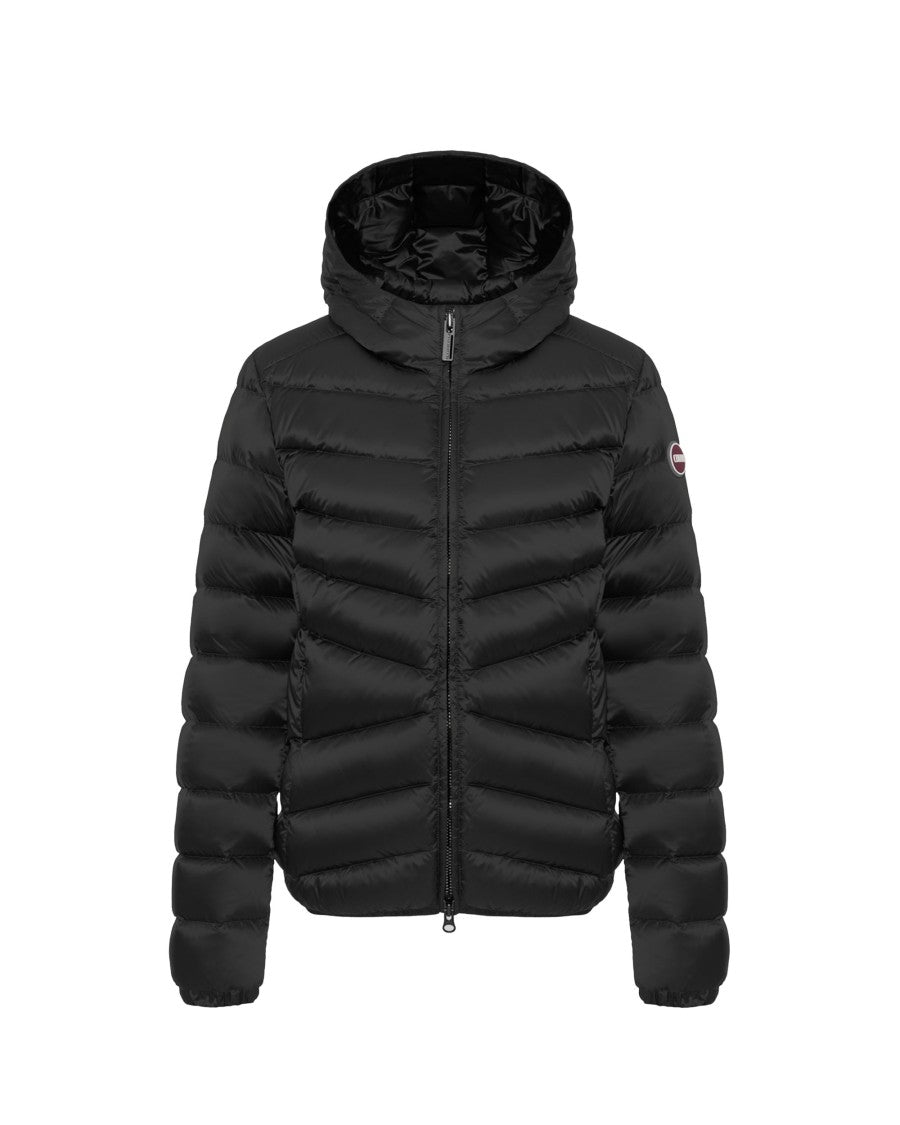 Colmar Originals Black Quilted Down Jacket With Hood
