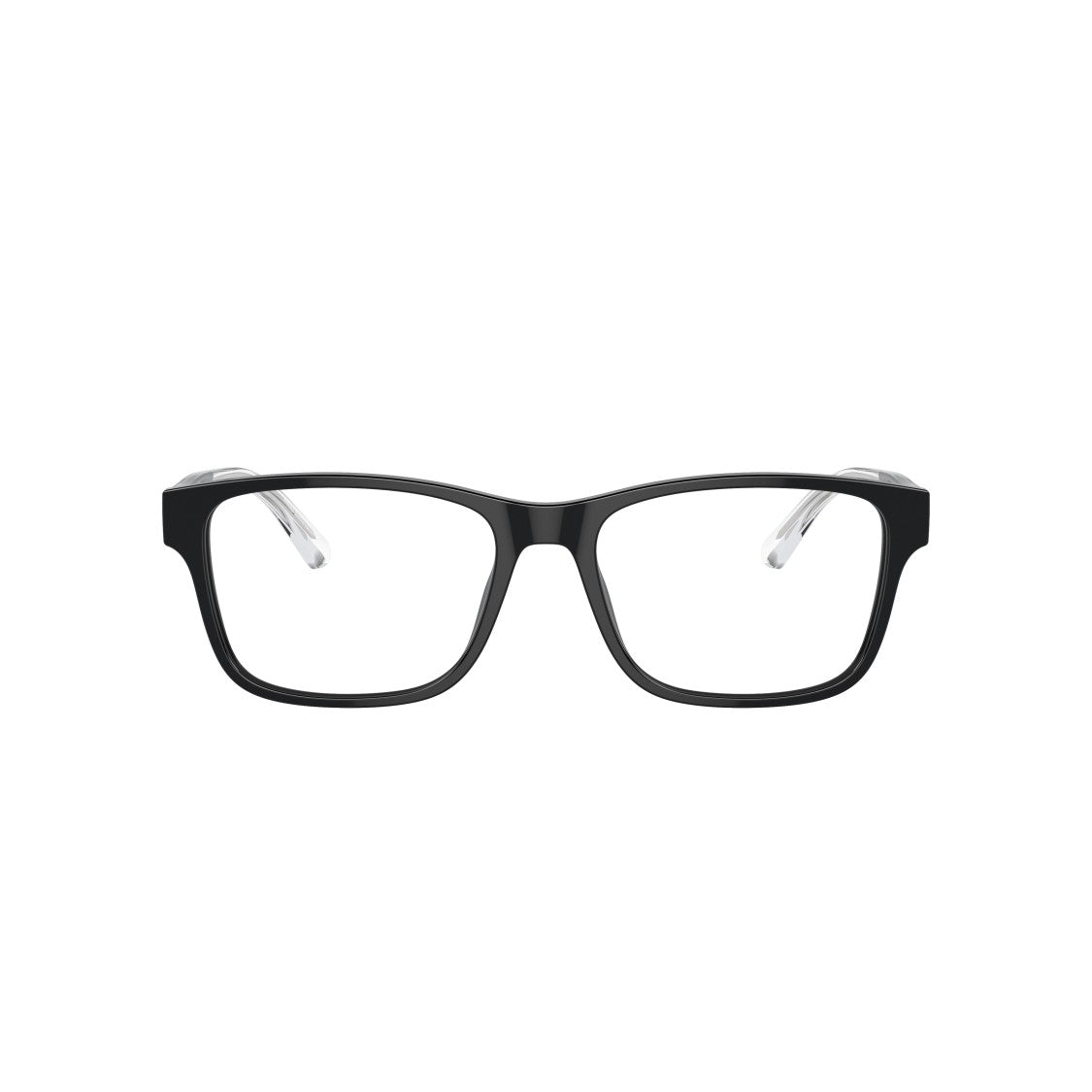 Emporio Armani 0Ea3239 Rectangular Acetate Eyeglasses With Distinctive Temples