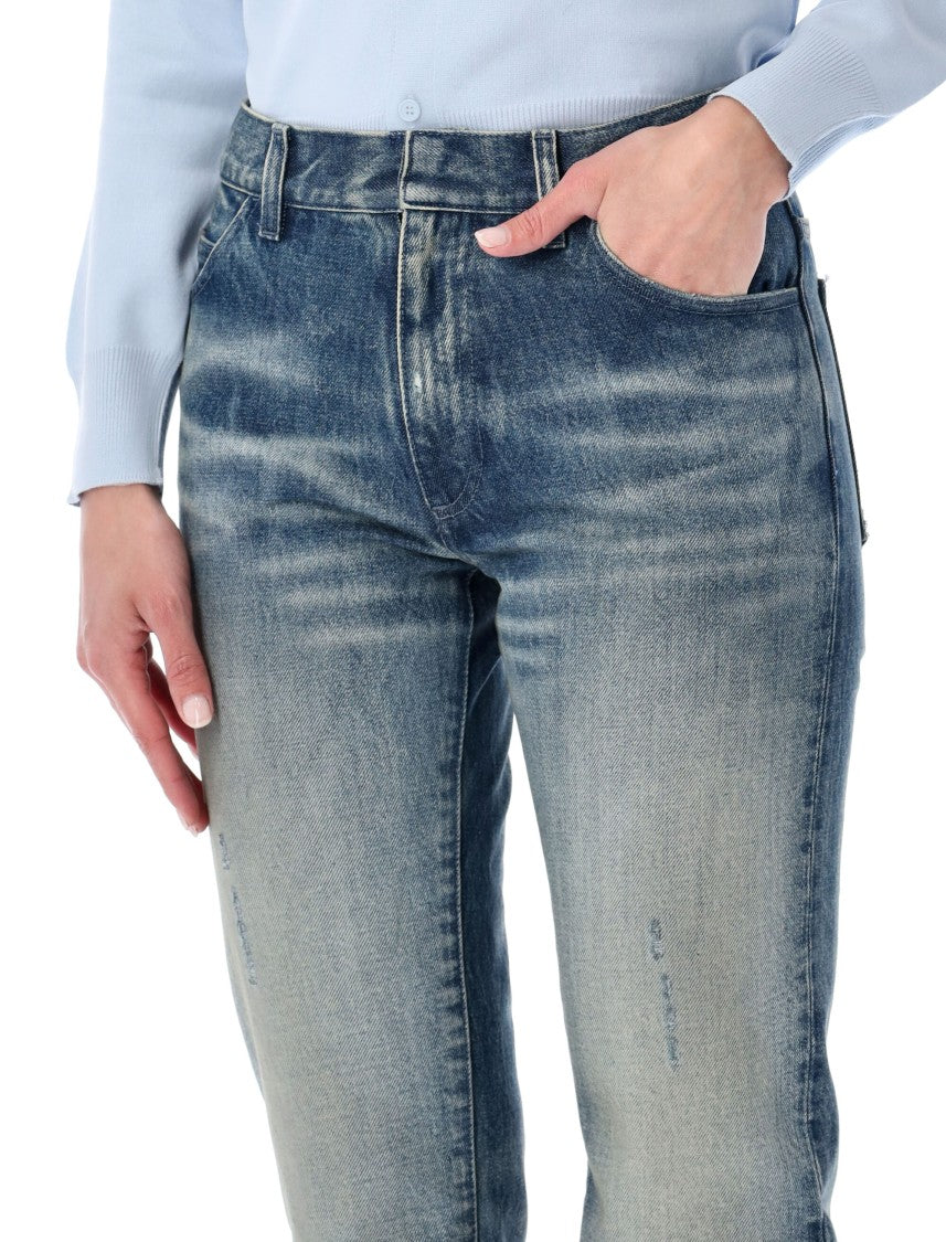 Mm6 By Maison Margiela Straight Denim Jeans