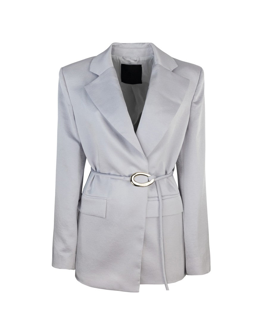 Liu Jo Grey Blazer With Belt