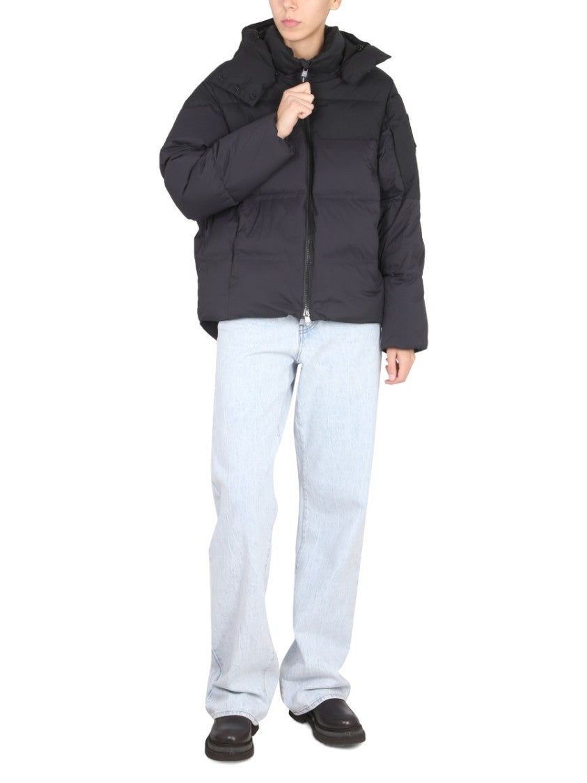 Nobis Quilted Black Puffer Jacket