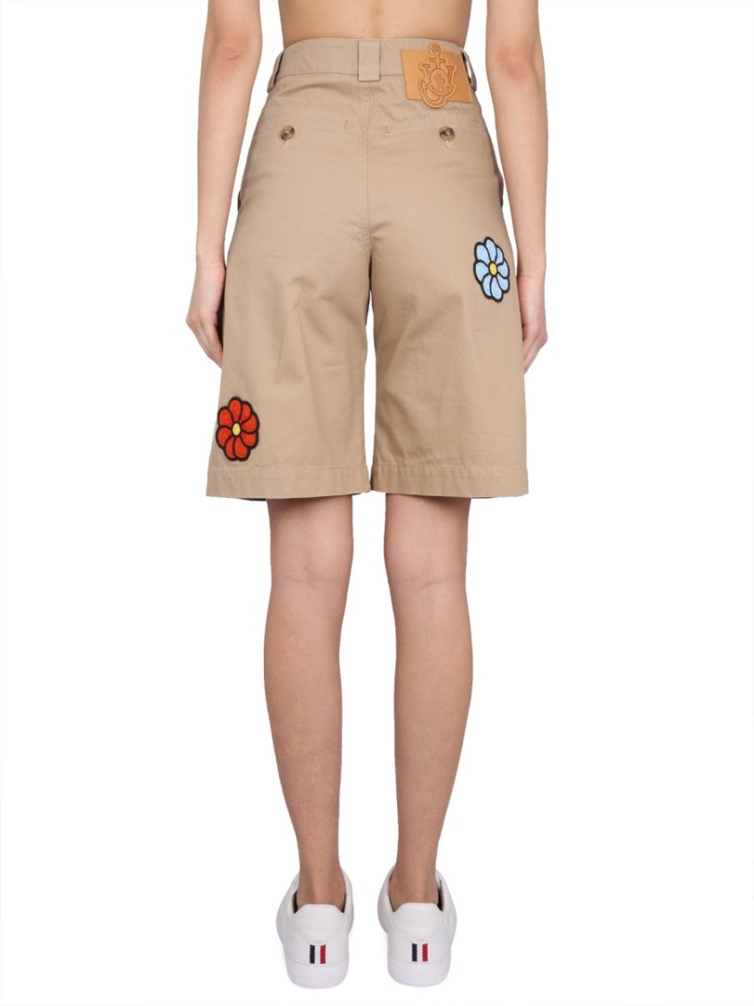 Moncler Genius Relaxed Fit Knee-Length Bermuda Shorts