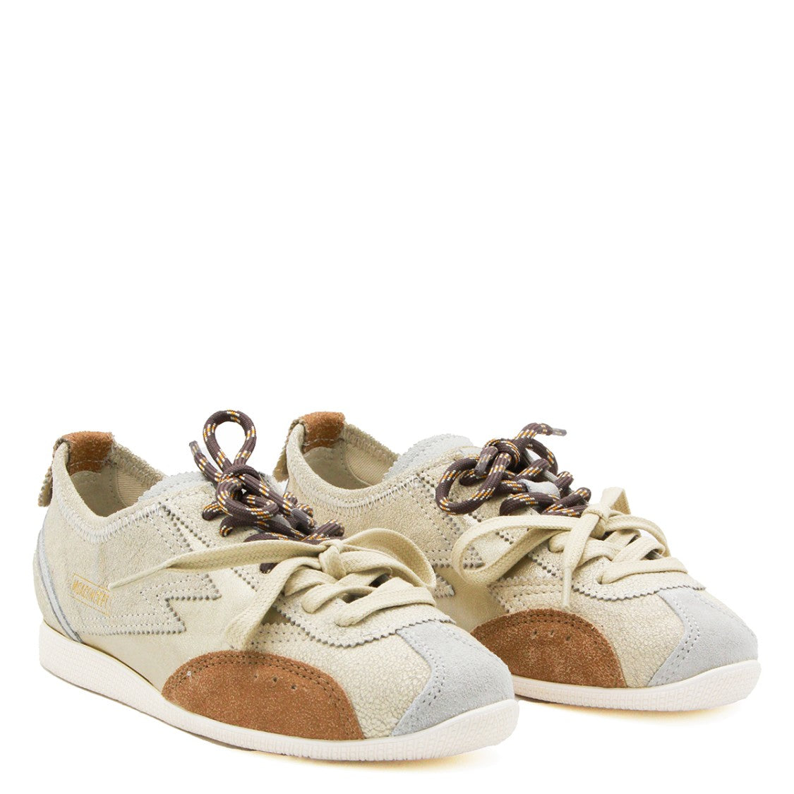 Moaconcept Beige Suede Ikigai Sneakers