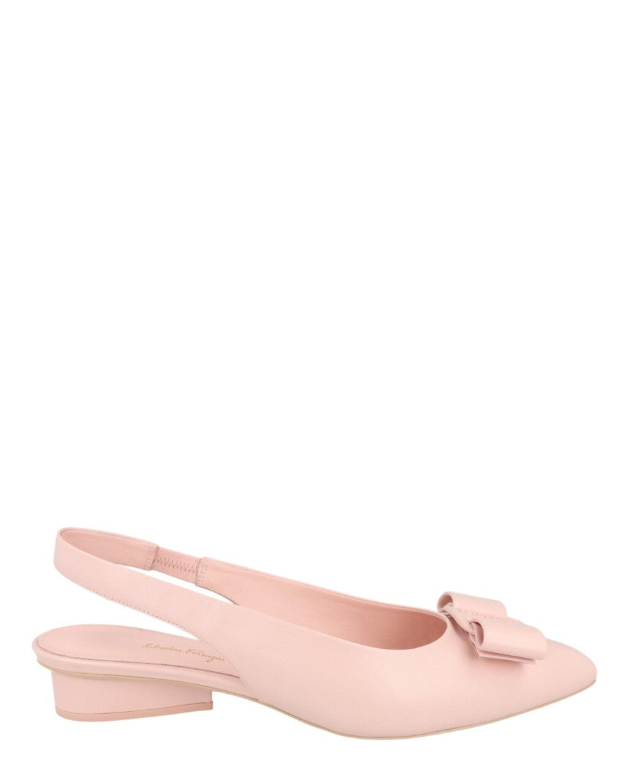 Ferragamo Viva Leather Slingback Pumps