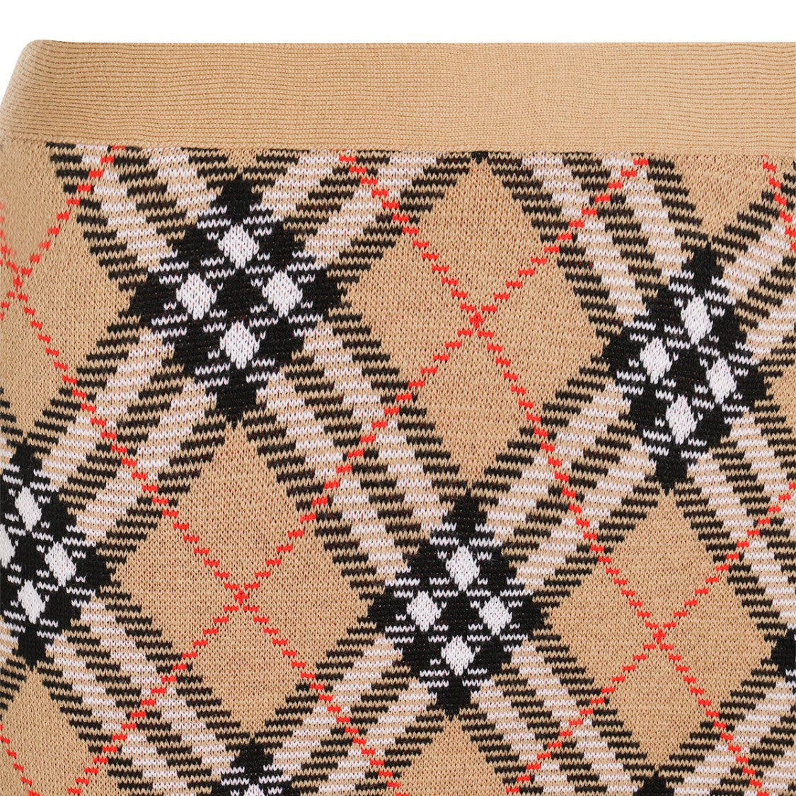 Burberry Beige Wool Skirt