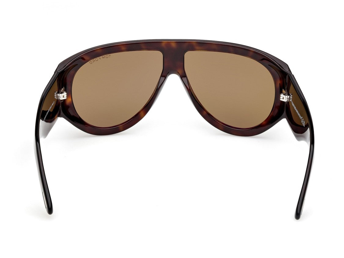 Tom Ford Ft1044 Oversized Tortoiseshell Aviator Sunglasses