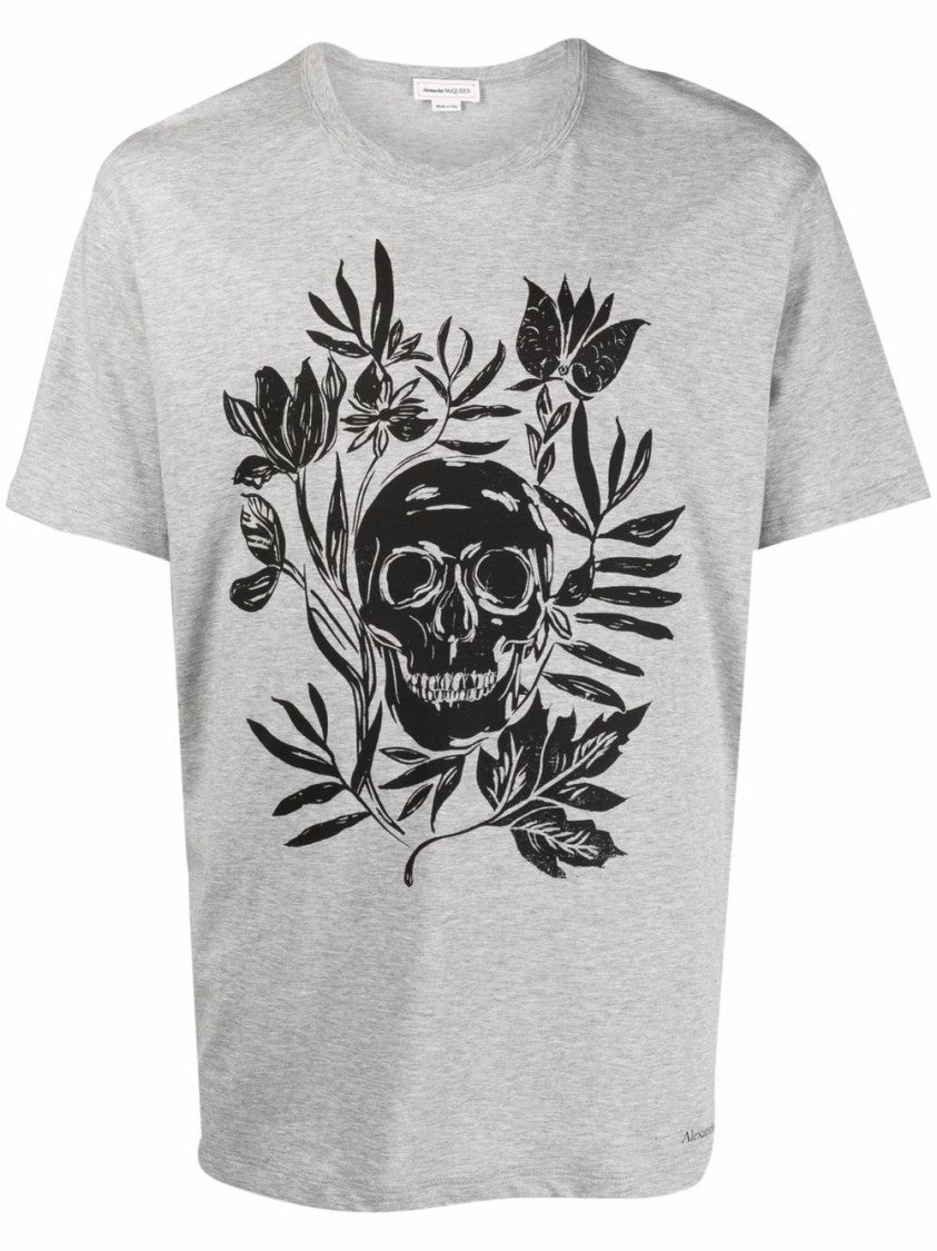 Alexander Mcqueen Skull Logo T-Shirt