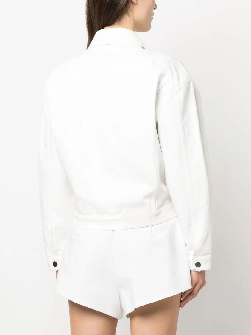 Loulou Studio Long-Sleeved Denim Jacket