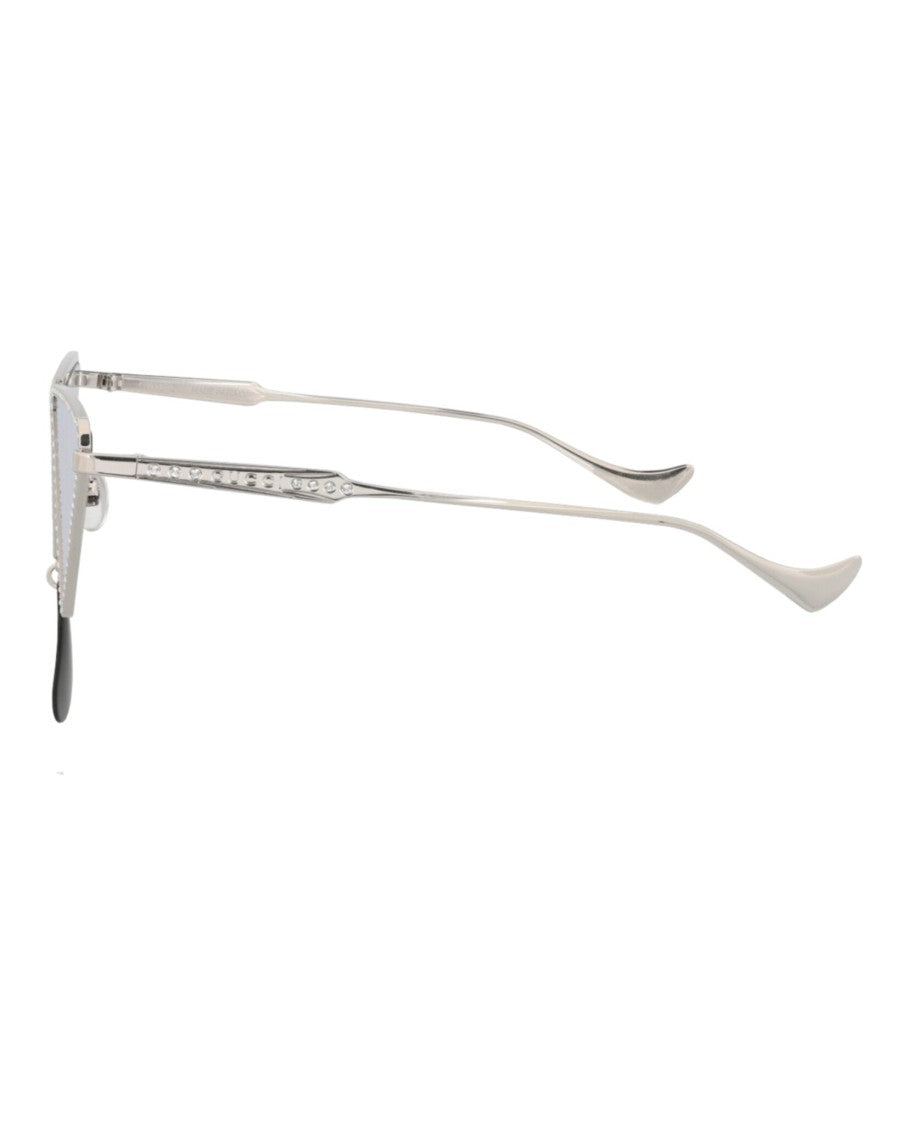 Gucci Cat Eye-Frame Metal Sunglasses