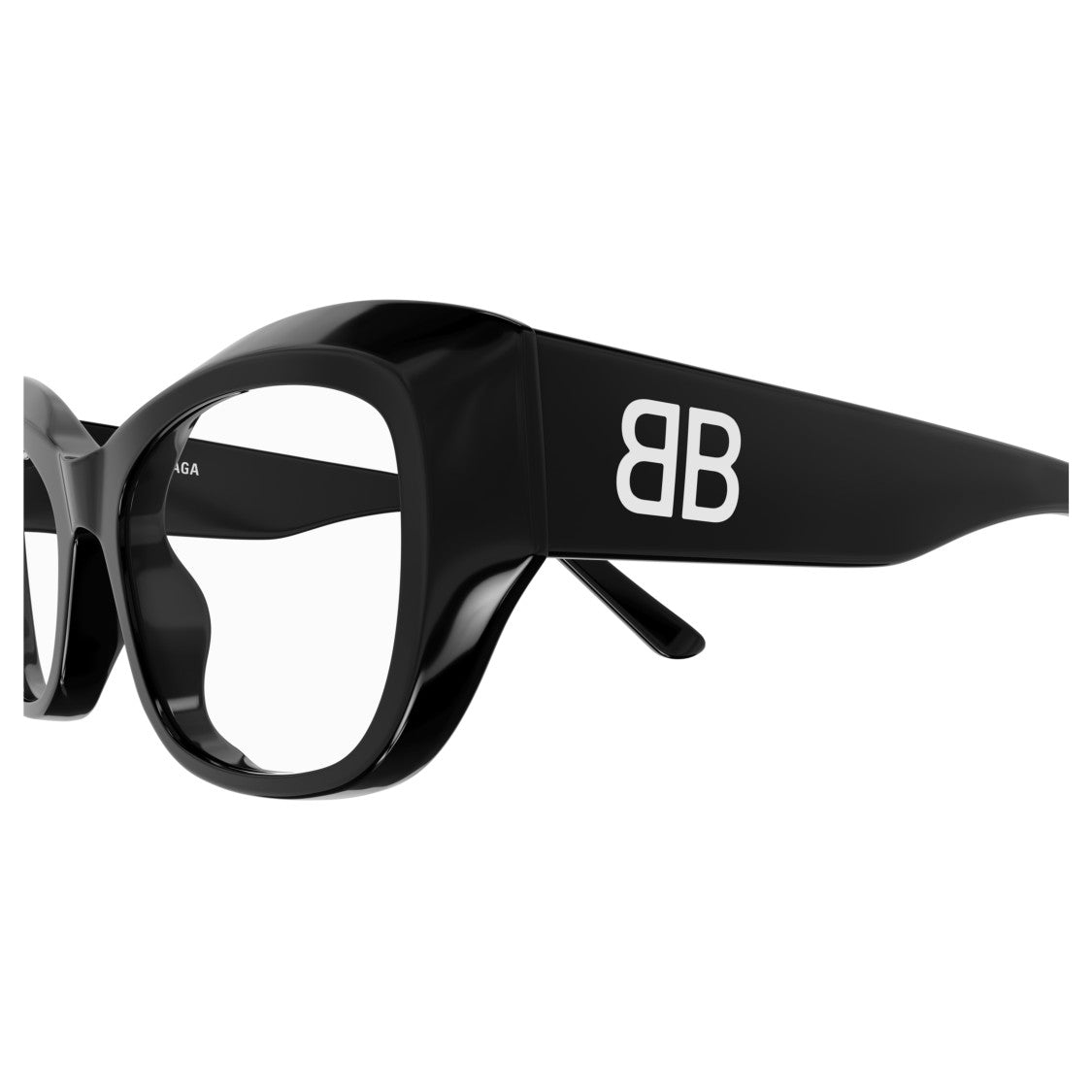 Balenciaga Bb0398o Oversized Rectangular Frame Eyeglasses