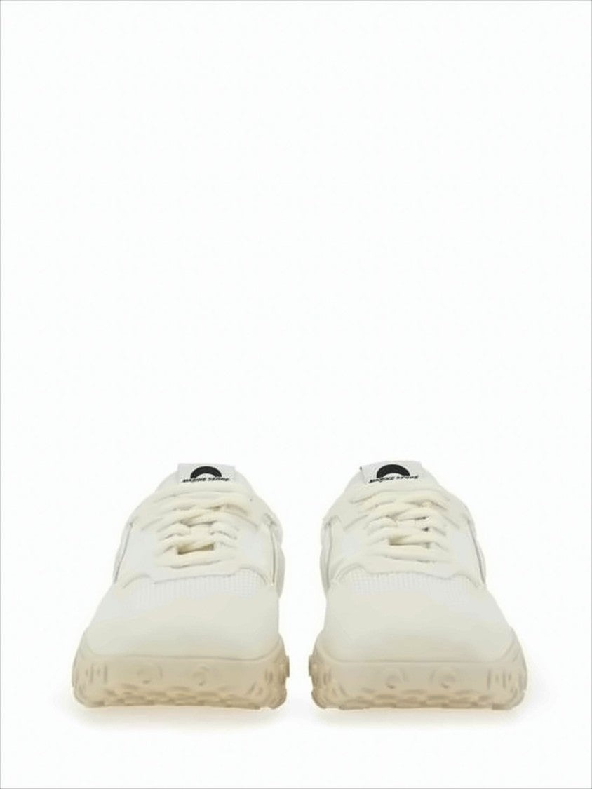 Marine Serre Low-Top Sneakers With Perforated Toe Box