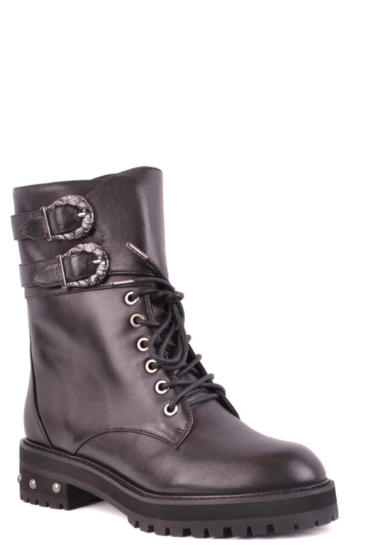 Pinko Ankle Boots With Lace-Up Front