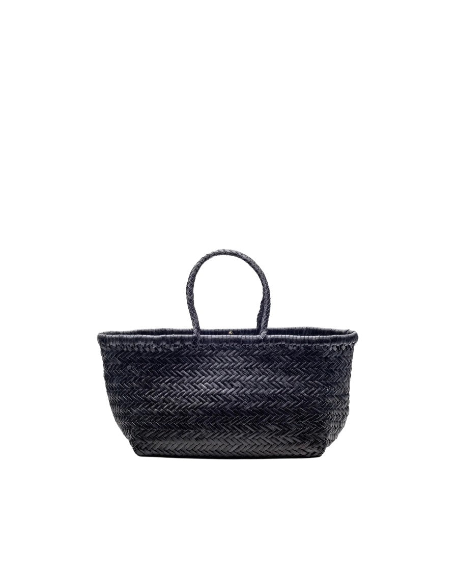 Dragon Diffusion Handwoven Buffalo Calf Leather Basket Tote