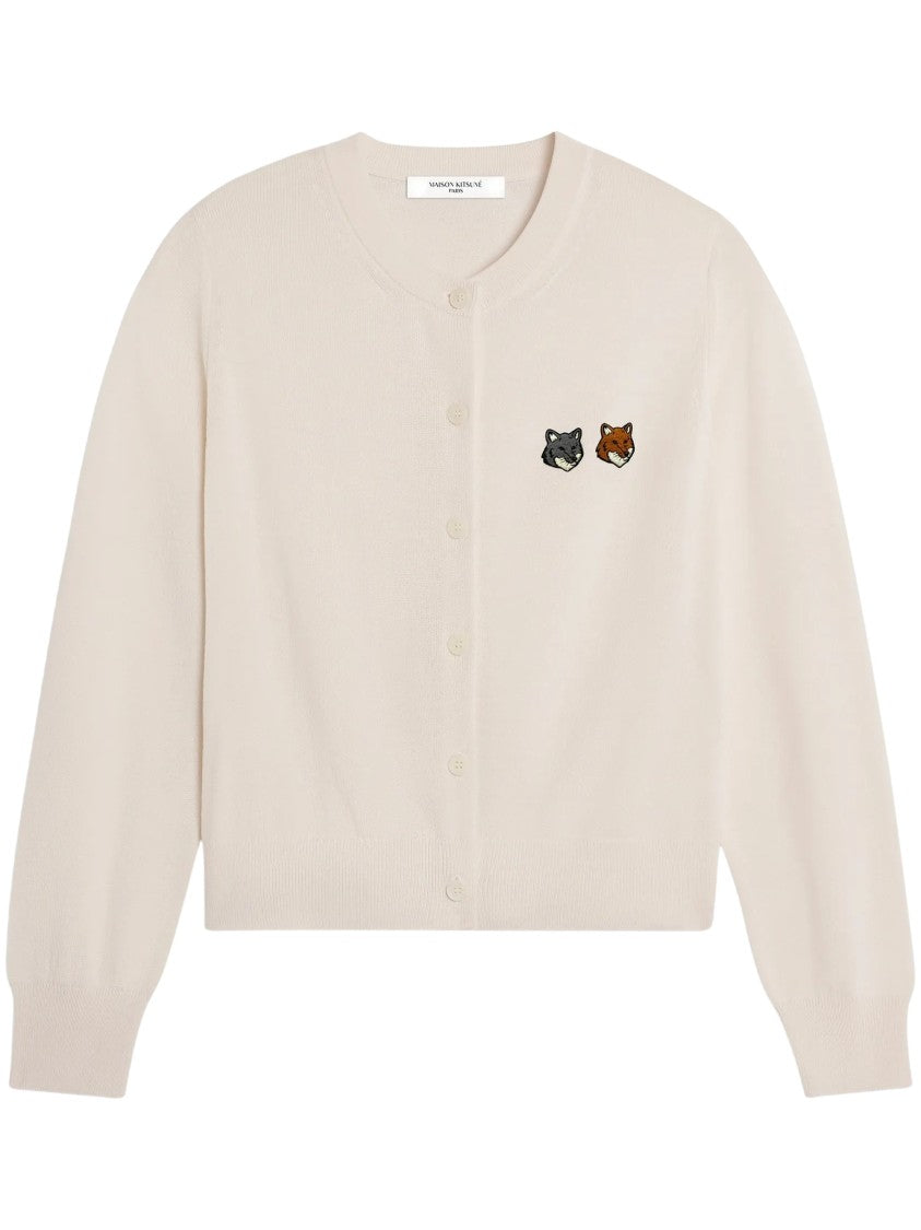 Maison Kitsuné Double Fox Head Patch Cardigan