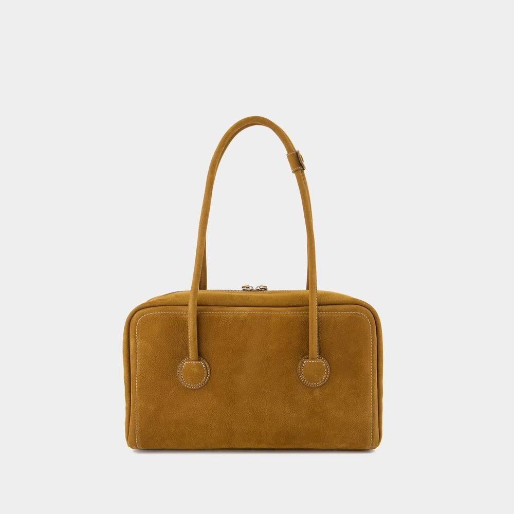 Margesherwood Soft Boston Shoulder Bag - Leather - Brown