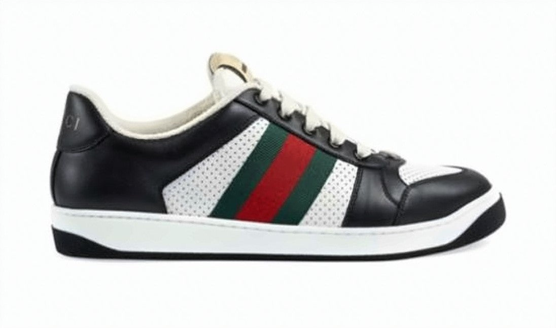 Gucci Low-Top Sneakers With Iconic Webbing