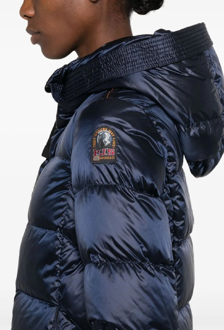 Parajumpers Puffer Coat With Quilted Design And Hood