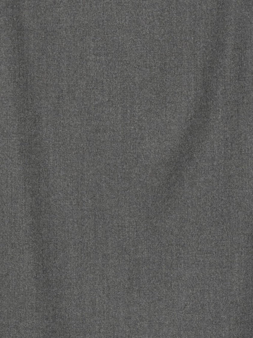 Antonelli Classic Knee-Length Gray Skirt With Subtle Details